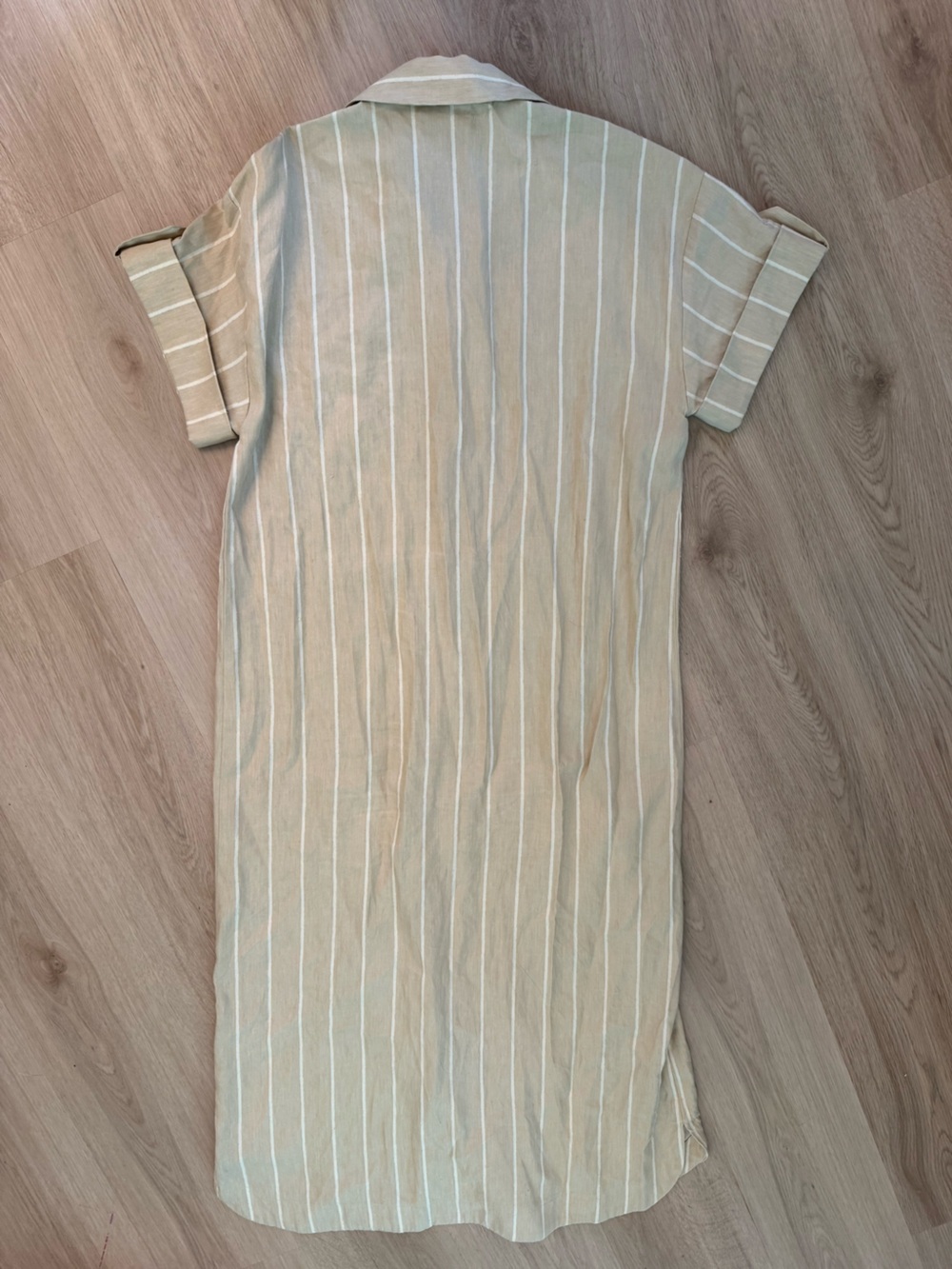 Sezane Alani Dress Belted Caftan 36 - Picture 5 of 6